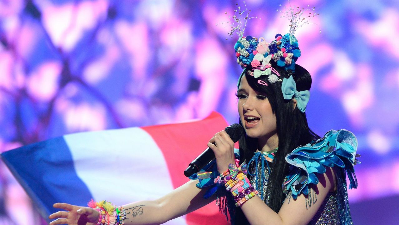 De esta guisa salió al escenario Jamie-Lee, la representante alemana que acudió a Eurovisión en el 2016.