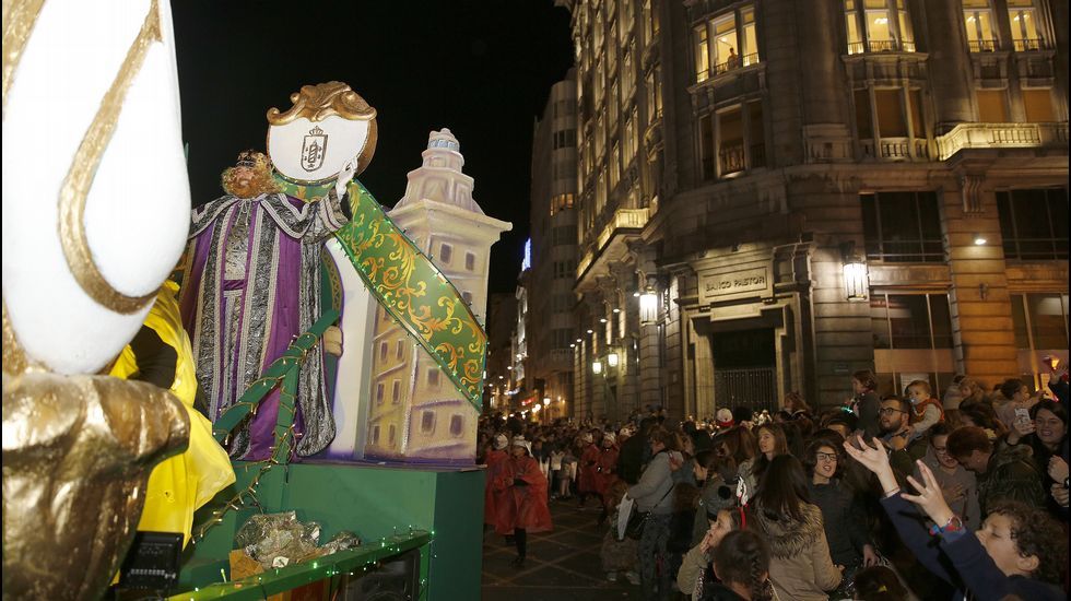 Cabalgata de los Reyes Magos en A Coruña