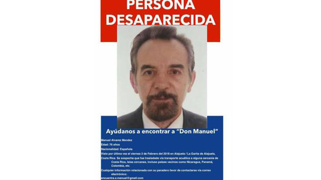 Descendientes de Espa�oles Siempre Unidos.El desaparecido Manuel �lvarez M�ndez