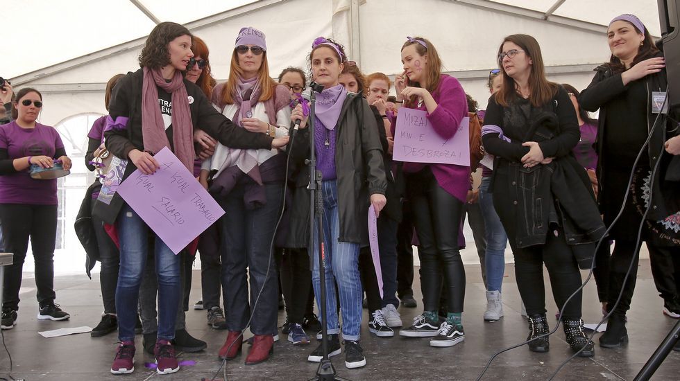 Condentración del 8M. Día de la Mujer