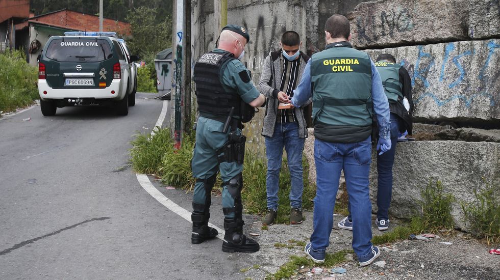 Detenciones en O Vao de Arriba