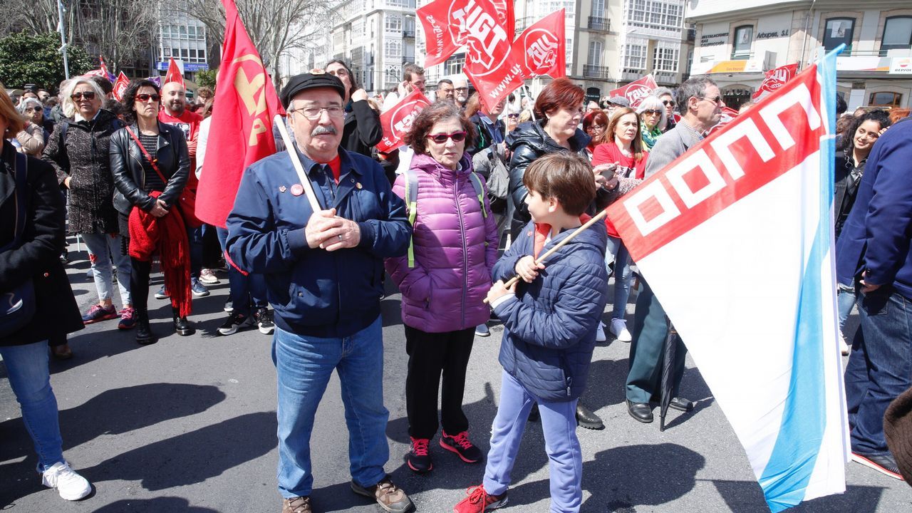La manifestación de A Coruña