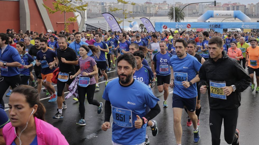Carrera Coruña 10. 11 de octubre del 2015