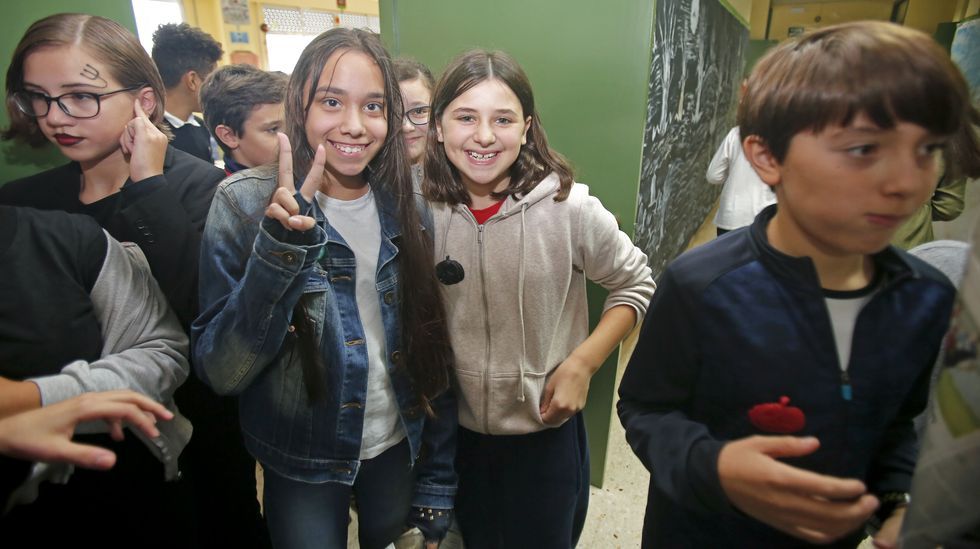 Celebración del Samaín en el CEIP Praza de Barcelos. Halloween
