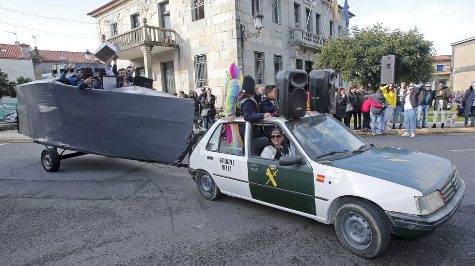 Desfile del Momo de vilanova de Arousa