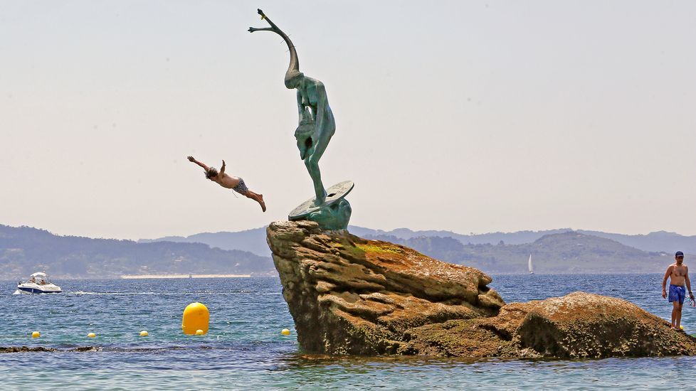 Sanxenxo. Playa de Silgar