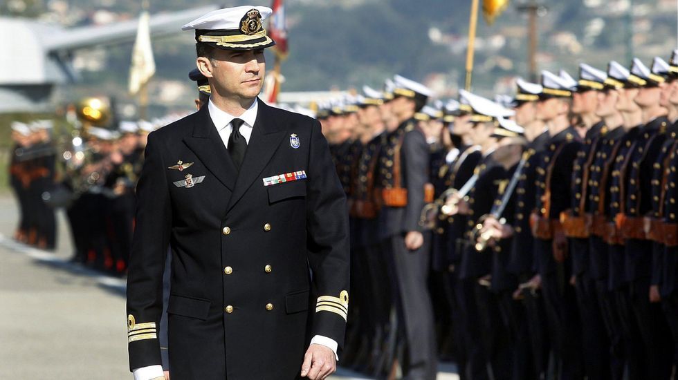Felipe VI en Marín