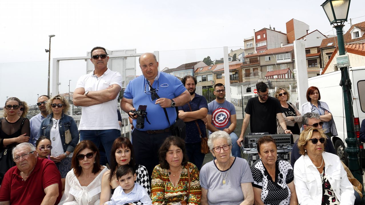 ACTO DEL HOMENAJE A PLACIDO BETANZOS EN EL QUE BAUTIZO´CON SU NOMBRE EL PASEO MARITIMO DE PALMEIRA