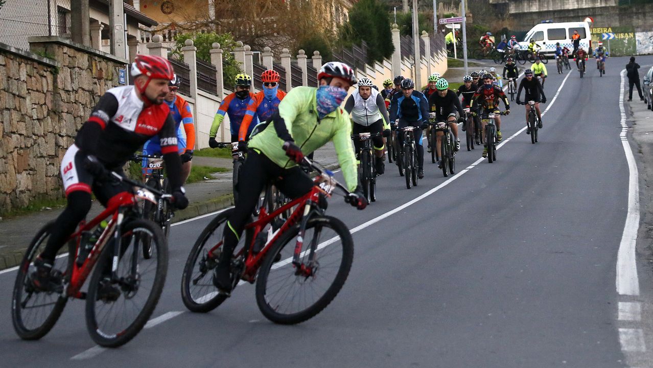 Ruta BTT de Nadal en Ribeira