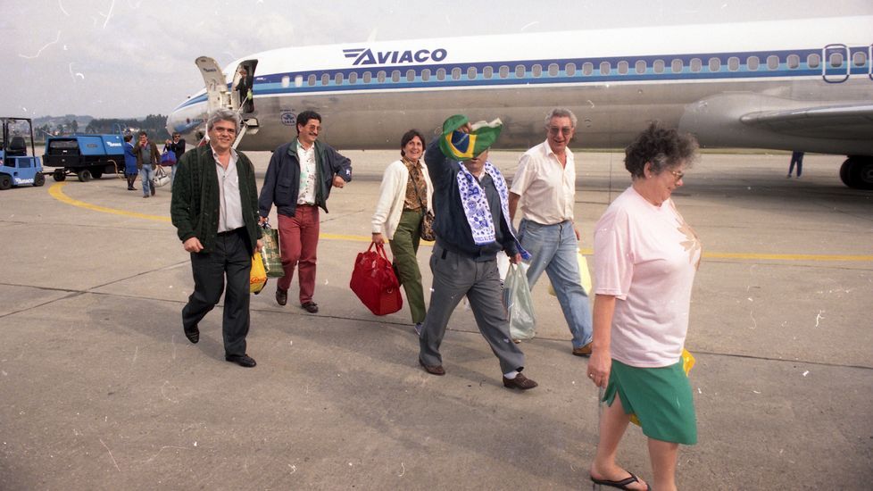 Aterrizaje en Río.