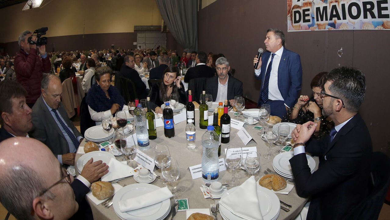 Comida de los mayores en la Fieiteira 2019