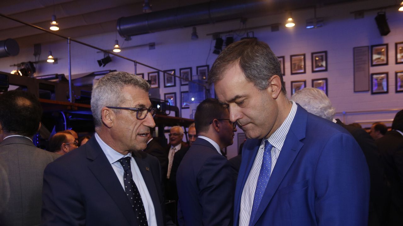 Luis Verde y Carlos Paz, gerentes del Chuac y del Quirón.