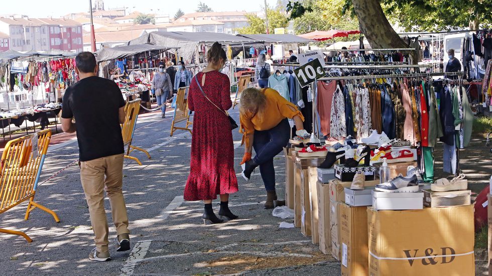 Regresa la feria de los sabados a Pontevedra con nuevas medidas anti contagio