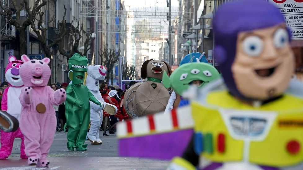 Desfile de Carnaval en Pontevedra