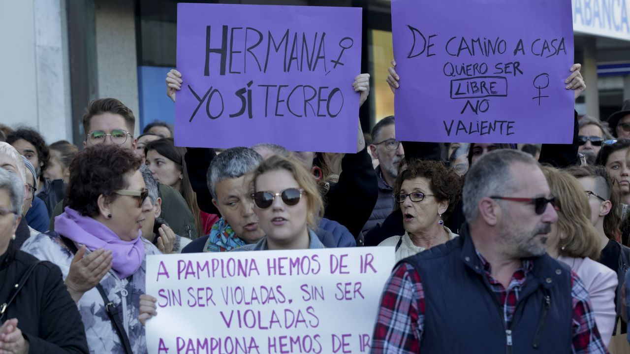 Concentración en A Coruña