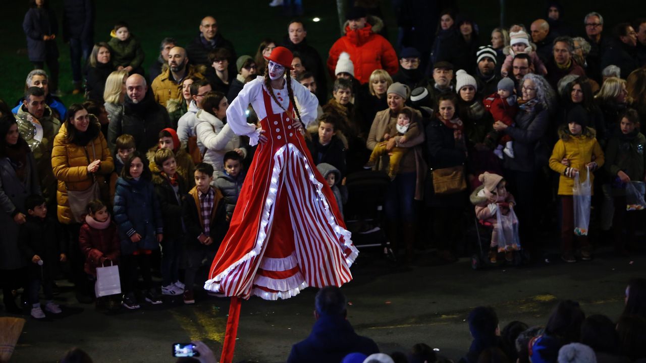 Desfile en A Coruña