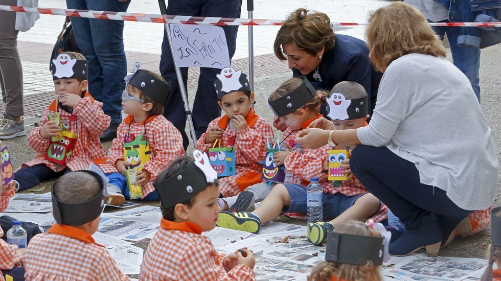 Fiesta de Samaín en el Ceip Barcelos