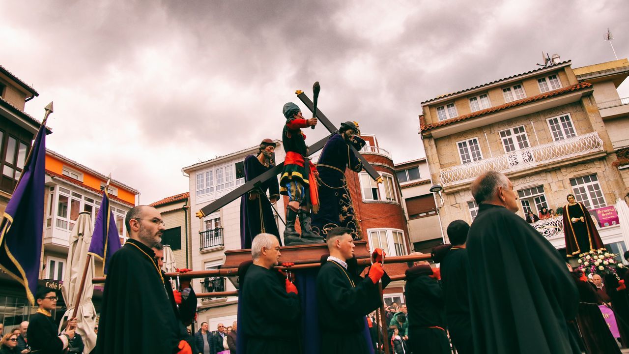 Viernes Santo en la comarca del Barbanza 2019