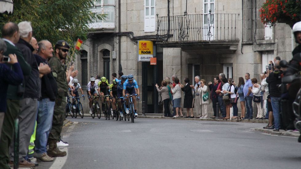 La Vuelta a su paso por A Pobra de Trives