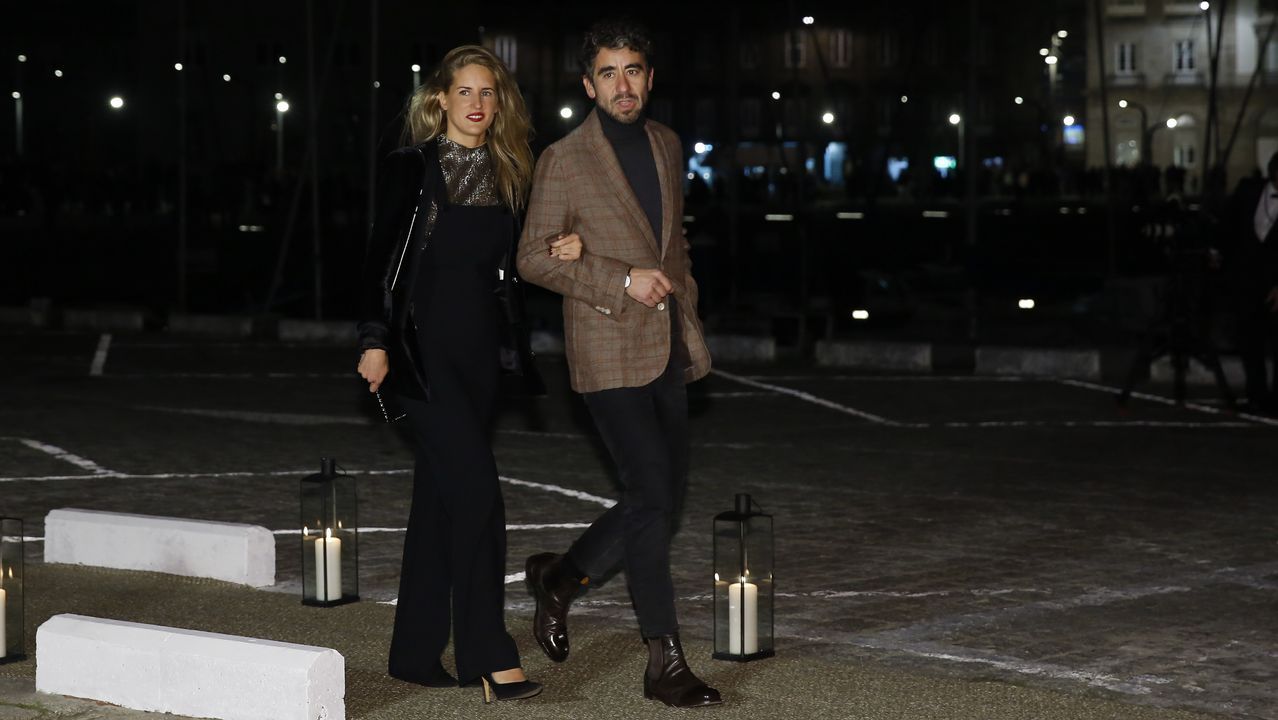 Eva Cárdenas y Alberto Núñez Feijoo