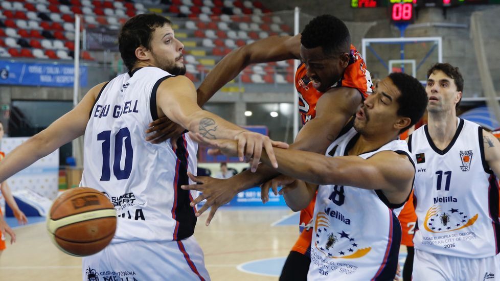 Basquet Coruña- Melilla. Cuarto partido de los play off por el ascenso a la ACB