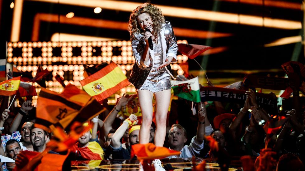 Laura Tesoro, la cantante de Bélgica.