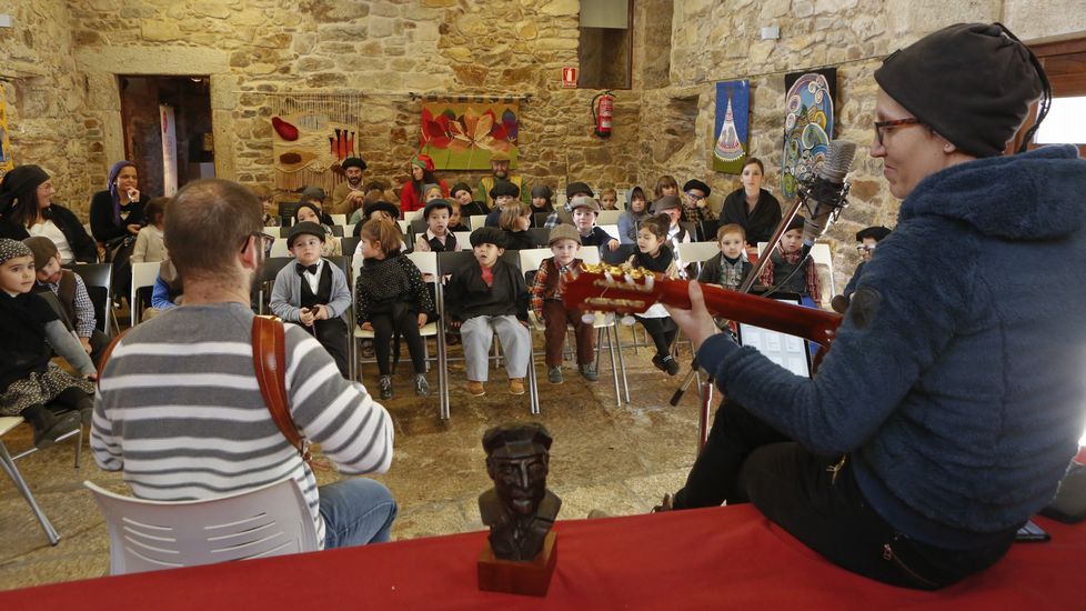 Anxo Lorenzo participou na festa