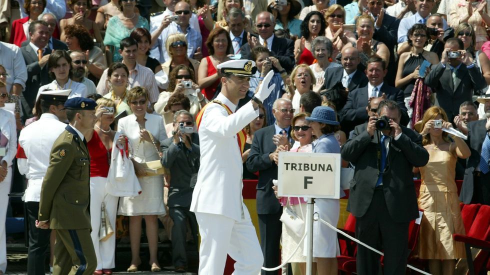 Felipe VI en Marín