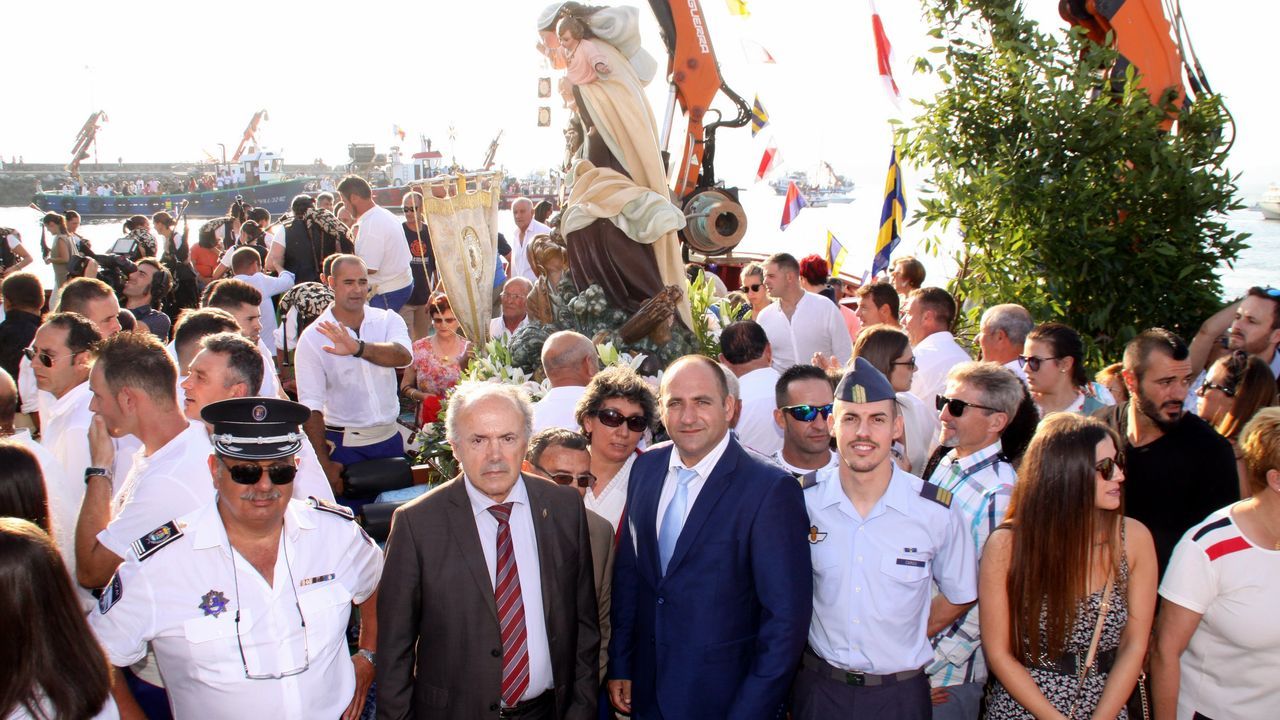 PROCESION MARITIMA DE LA VIRGEN DEL CARMEN DE RIANXO
