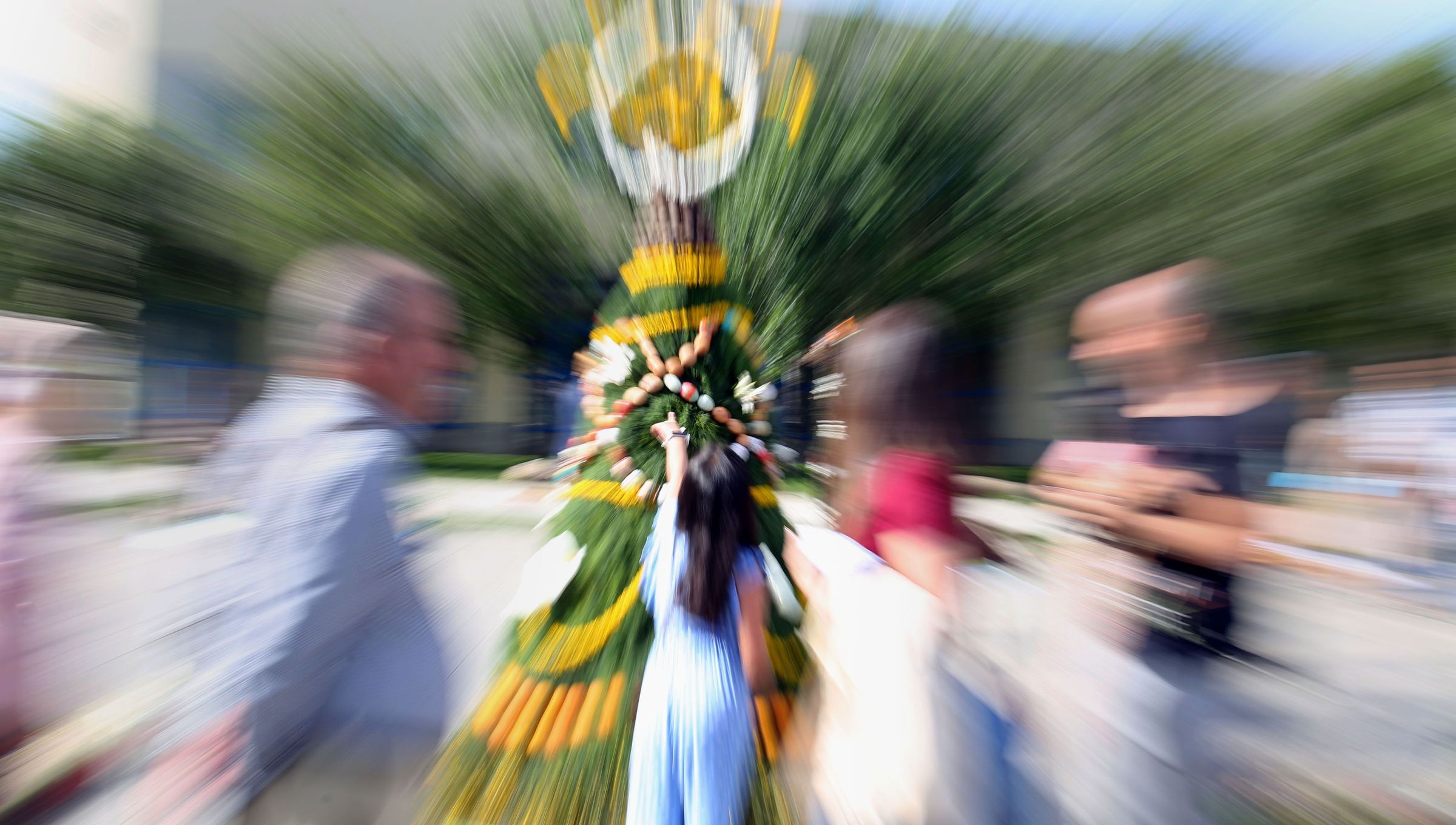 Festa dos Maios en Vilagarc�a de Arousa. 01/05/2023