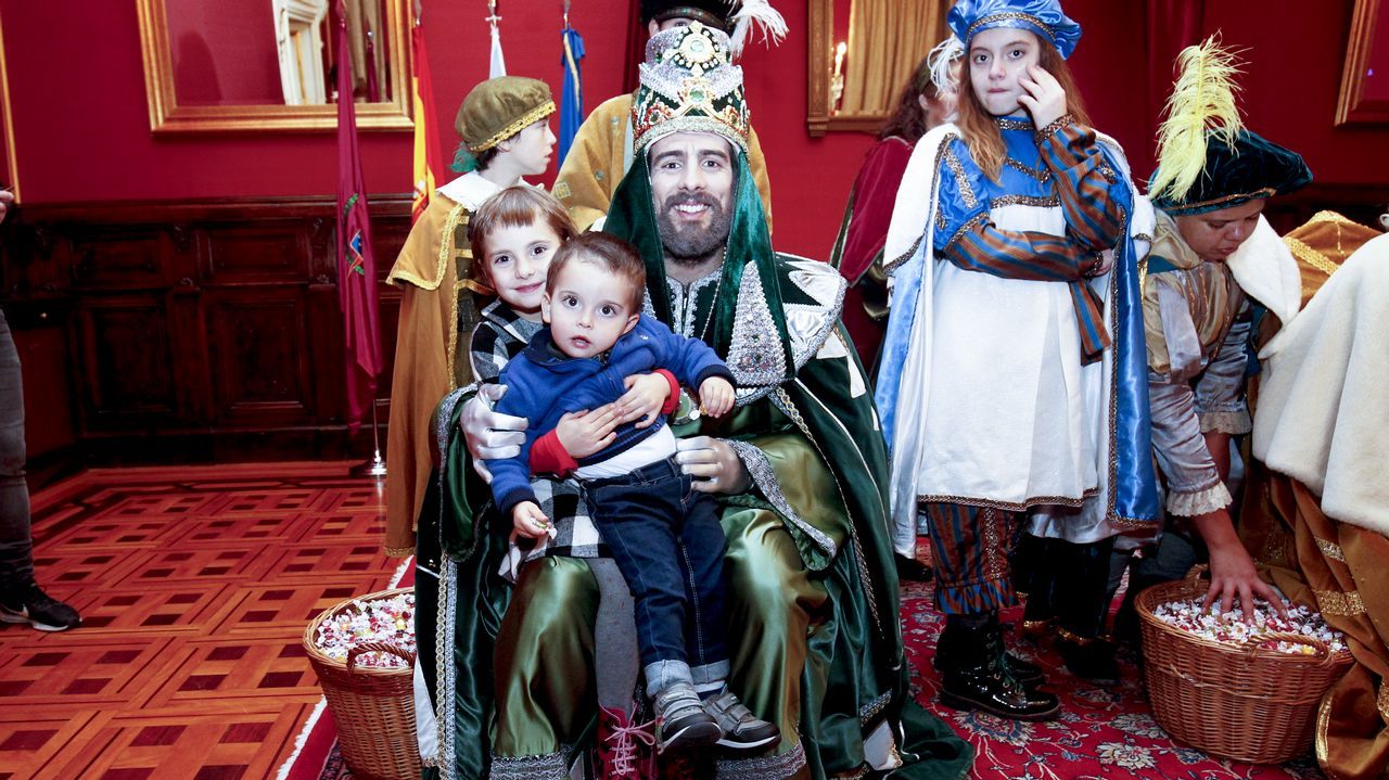 Gaspar en las calles compostelanas