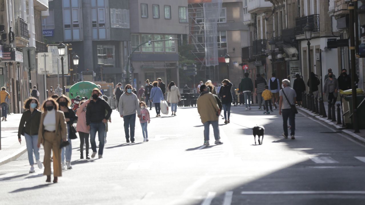 La calle San Andrés se cortó al tráfico durante cuatro horas en la tarde de este sábado