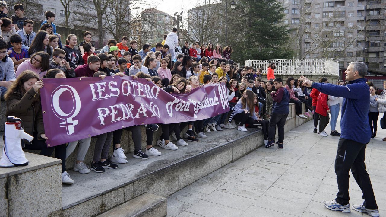 Las imágenes del 8M en Ourense