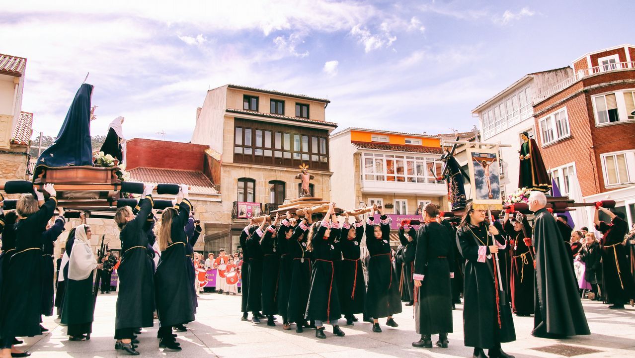 Viernes Santo en la comarca del Barbanza 2019