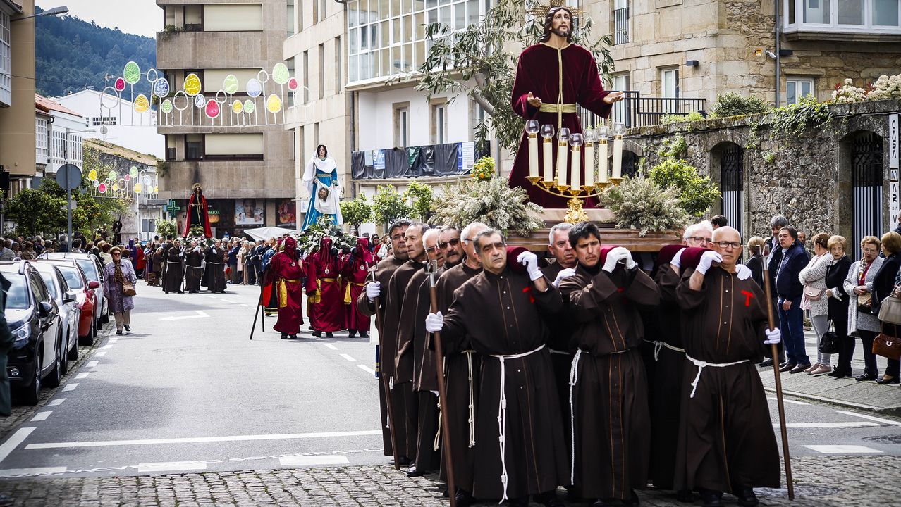 Viernes Santo en la comarca del Barbanza 2019