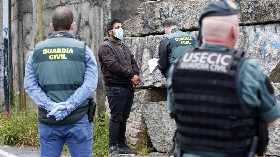 Detenciones en O Vao de Arriba