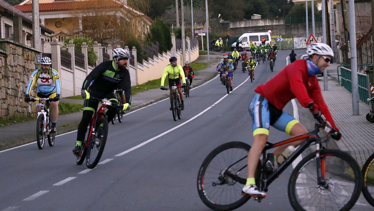 Ruta BTT de Nadal en Ribeira