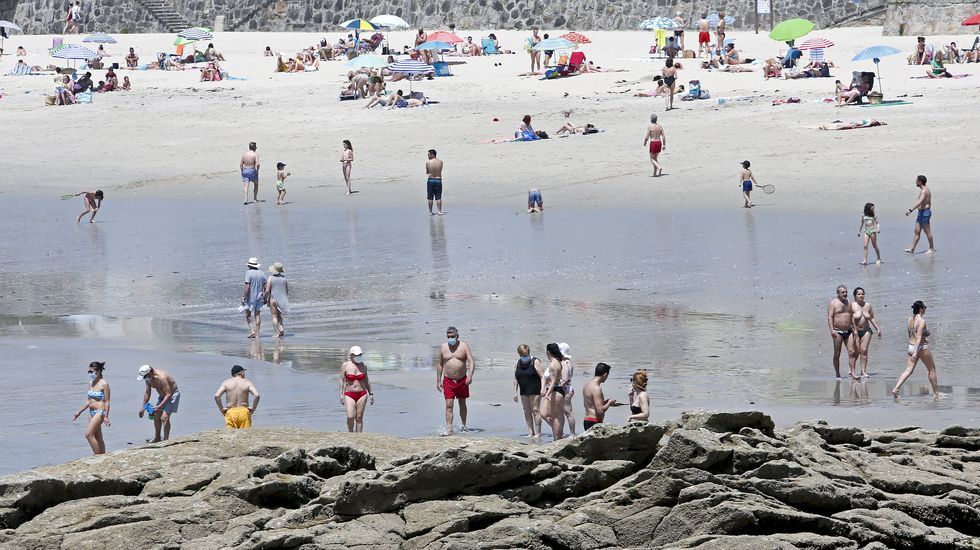 Sanxenxo. Playa de Silgar