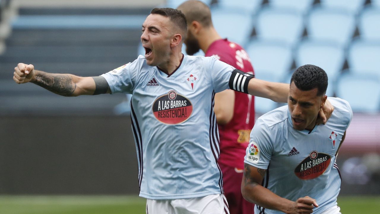 Celta-Rayo el 18 de mayo del 2019 (doblete)