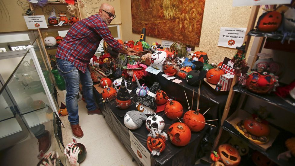 Celebración de samaín en el CEIP Praza de Barcelos. Halloween