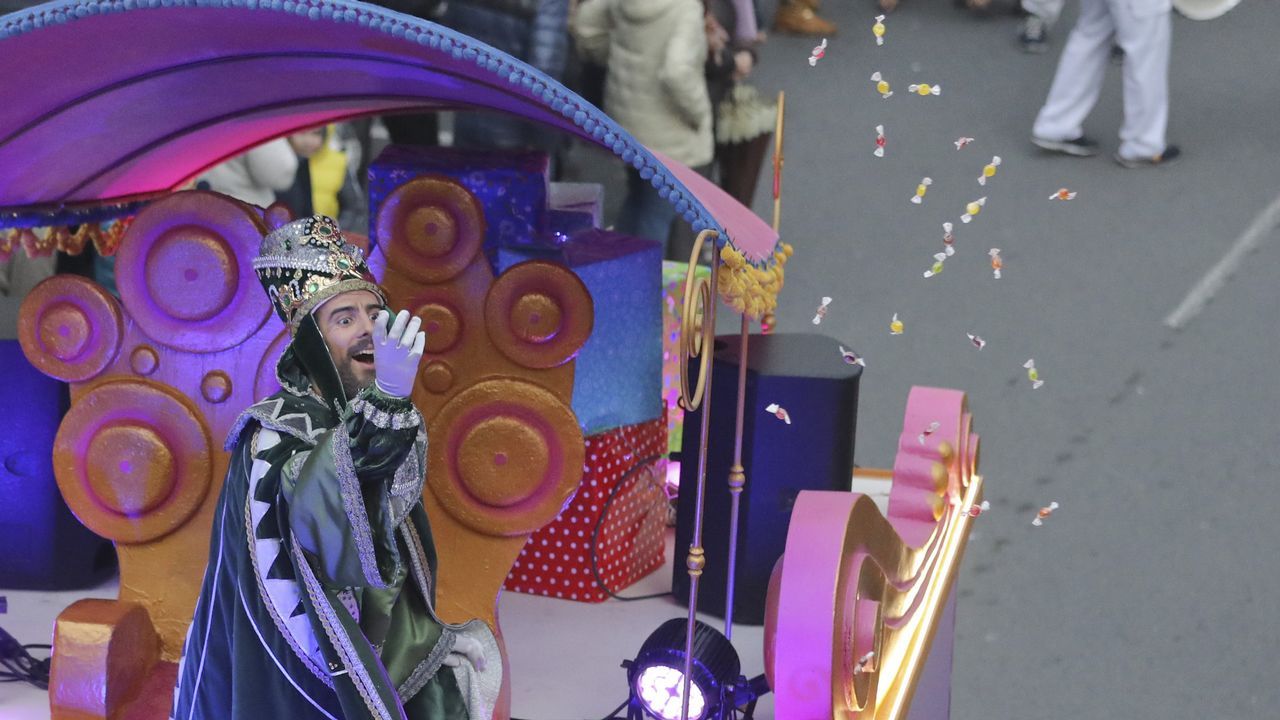 Gaspar en las calles compostelanas