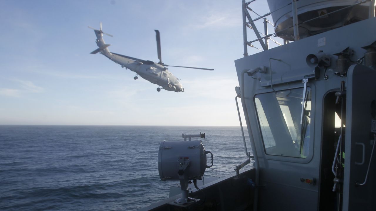 Las pruebas del «Furor» comenzaron a primera hora de esta mañana; en el barco viajan 87 personas