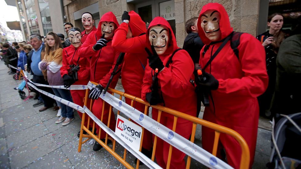 Desfile de Carnaval en Pontevedra