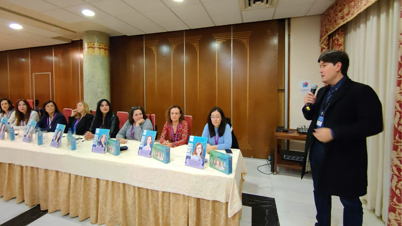 El consejero de Ciencia, Empresas, Formaci�n y Empleo, Borja S�nchez durante una jornada sobre divulgaci�n y fomento de las vocaciones cient�ficas
