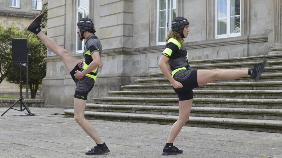 Celebración del Dia de la Danza en Pontevedra