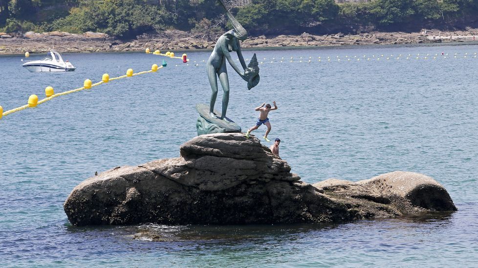 Sanxenxo. Playa de Silgar
