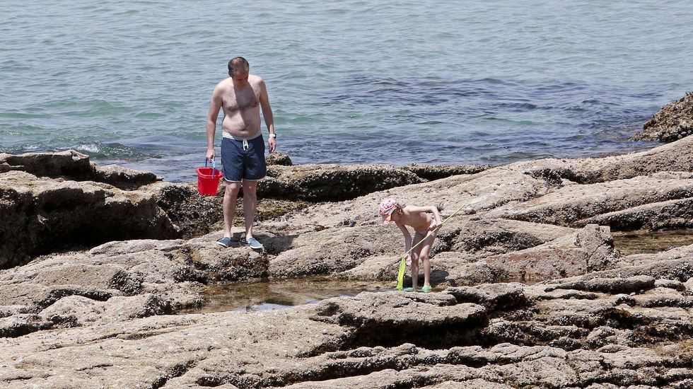 Sanxenxo. Playa de Silgar