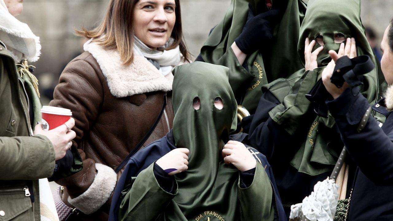 Procesión del Santo Encuentro en Santiago