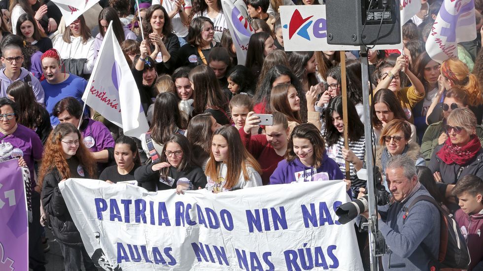 Concentración del 8M. Día de la Mujer