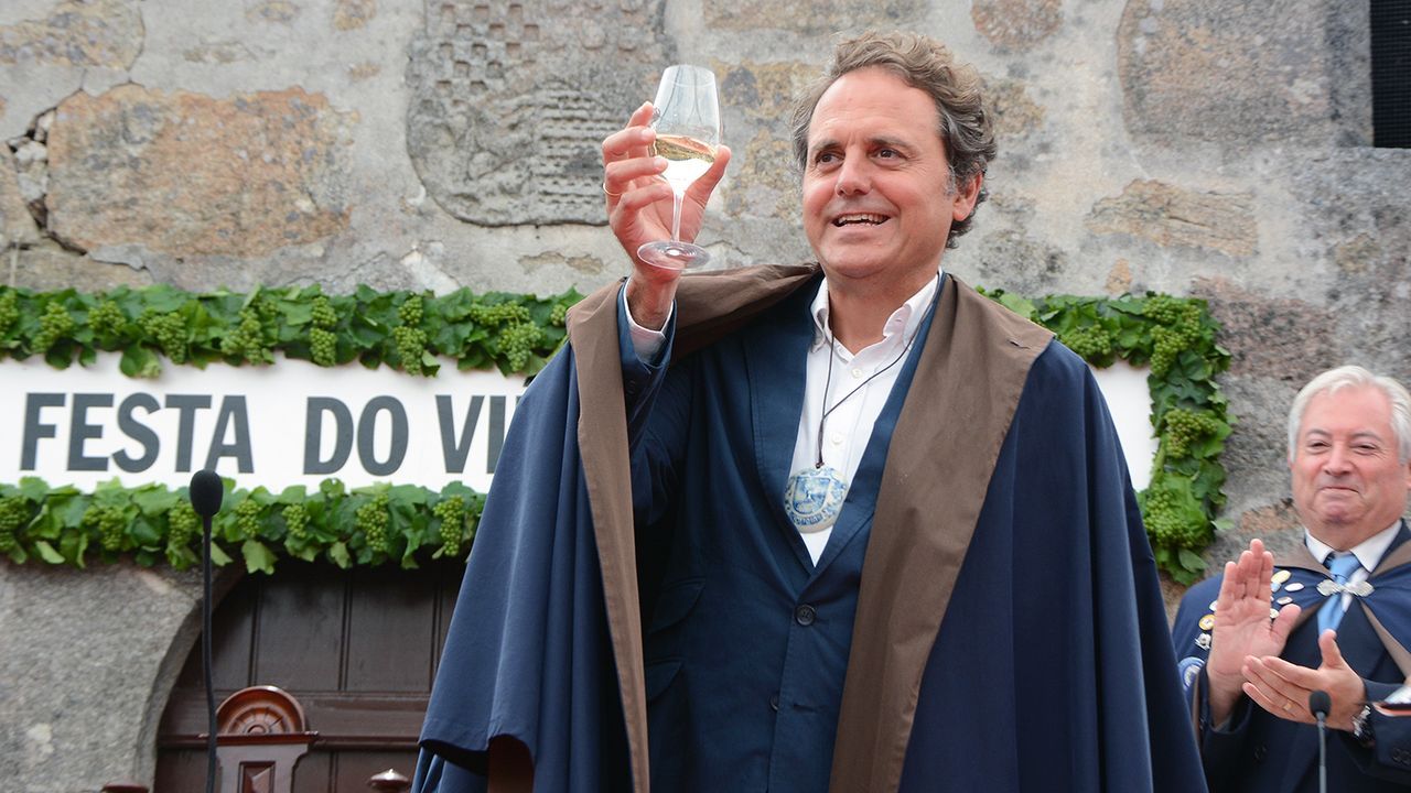 Simon Manley, embajador de Reino Unido en España y ahora también del albariño